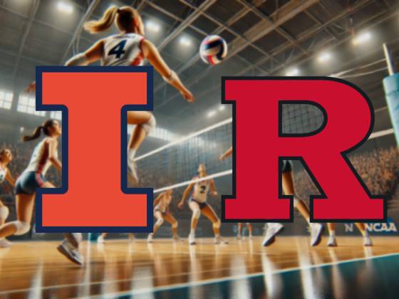 Illinois Fighting Illini at Rutgers Scarlet Knights Women's Volleyball